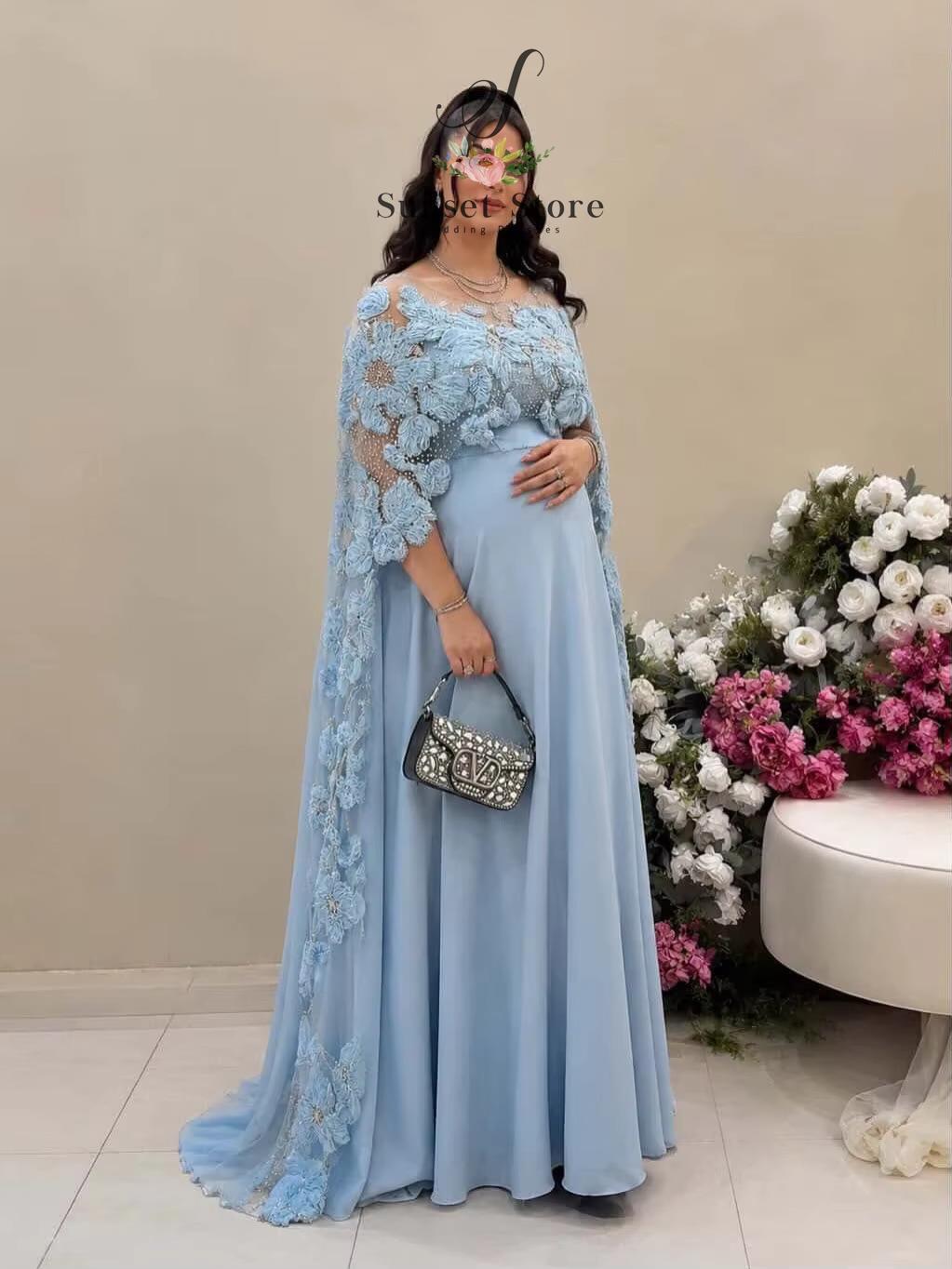 Maternity Wear - Sukienka wieczorowa na ramiączkach spaghetti z