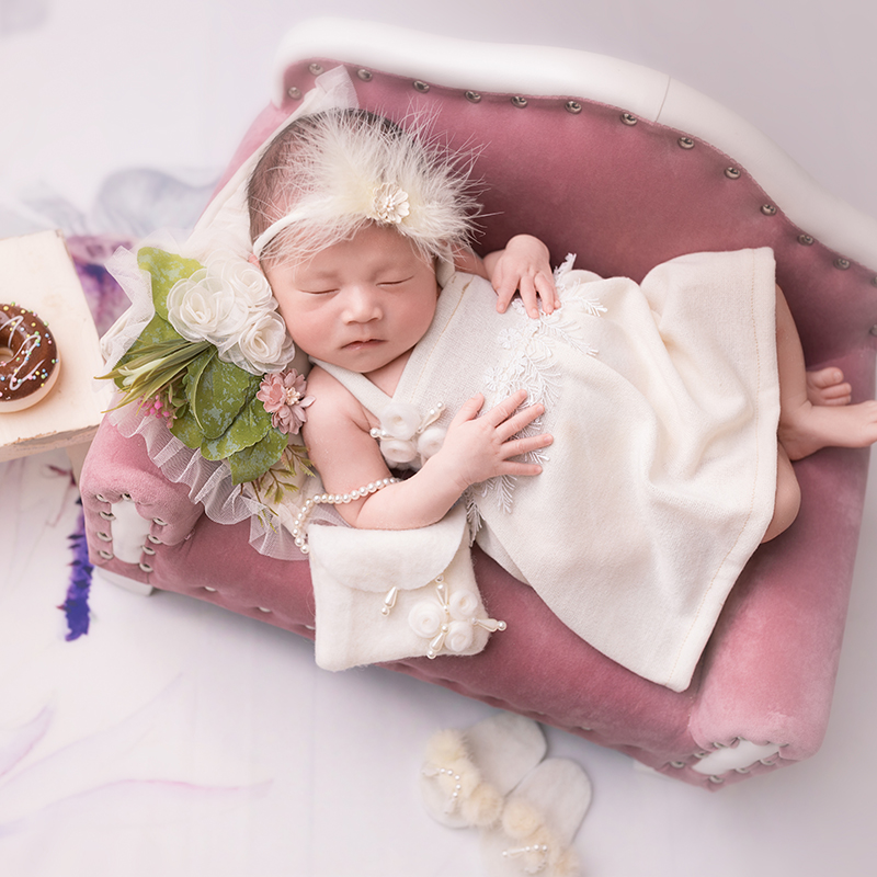 Nezha strój rekwizyty do fotog – Infant Photography Props Outfit recenzja i cena