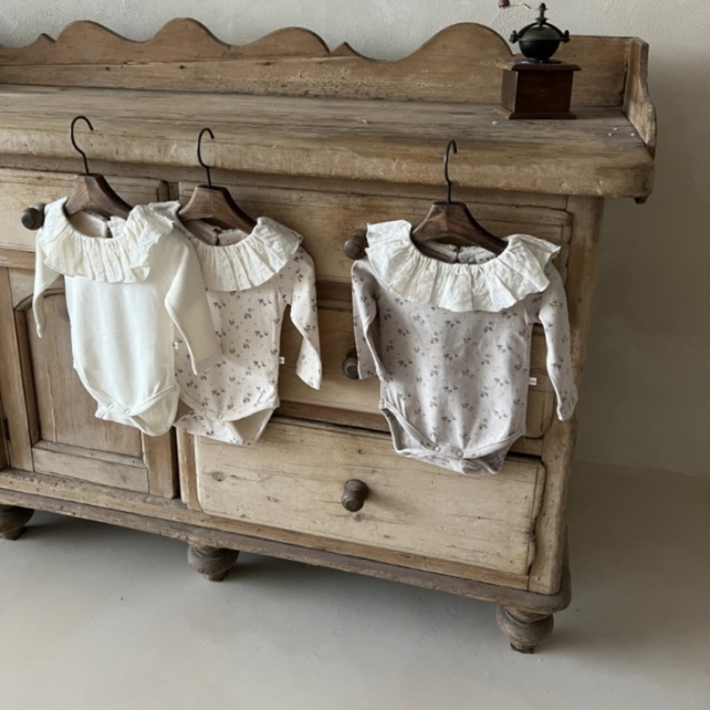 HY23027 odzież dziecięca wiose – Newborn Baby Girl Romper Floral recenzja i cena