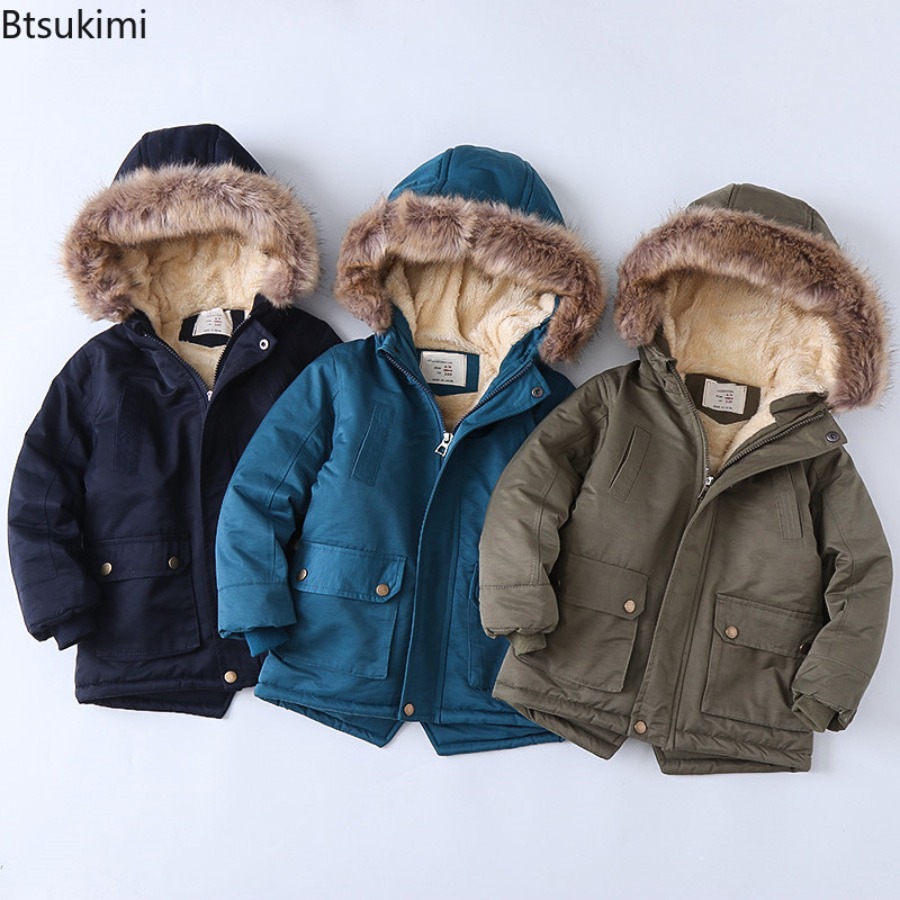 Dziecięce kurtki z polarową po – Toddler Boy Winter Fleece Jacket recenzja i cena