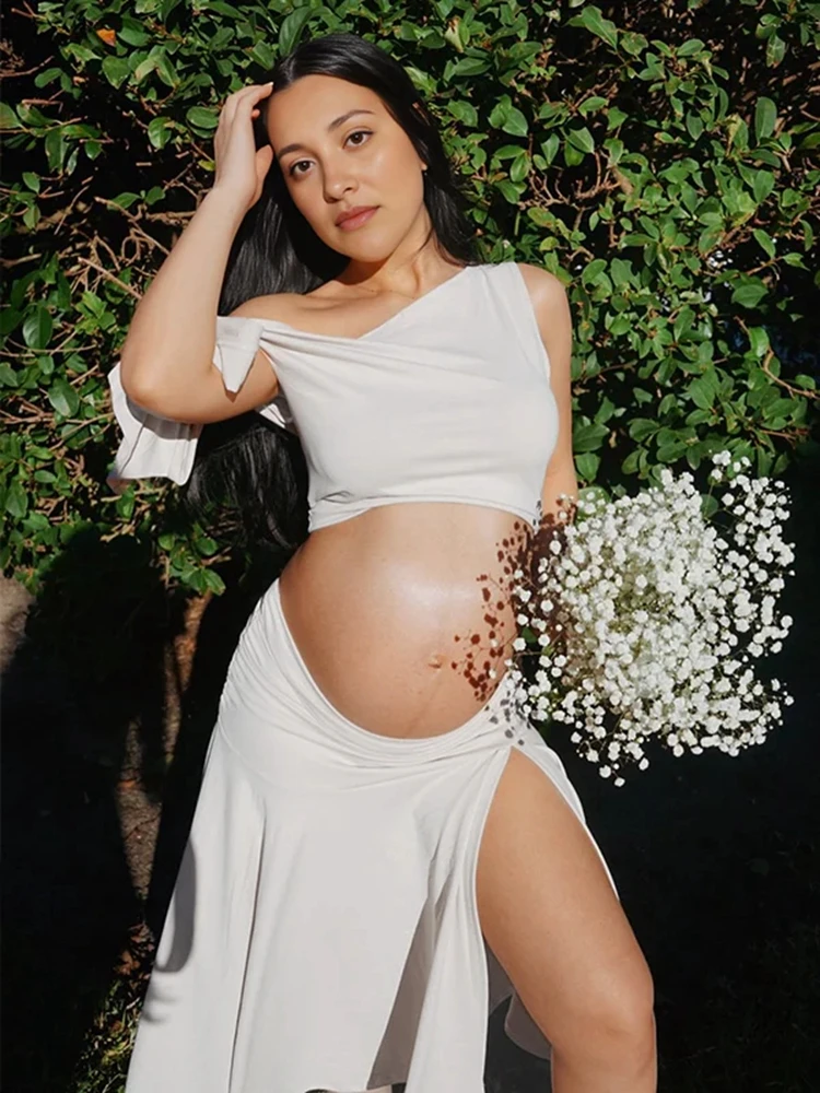 Sukienki ciążowe z odkrytymi r – Maternity Wear recenzja i cena